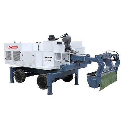 VANSE SL18-6Lámh Teileascópach 30.6KW 6M Leithead 1.8M Tógáil Éifeachtúil Scaipthe go Cothrom Scaiptheora le hInneall YANMAR 4TNV88