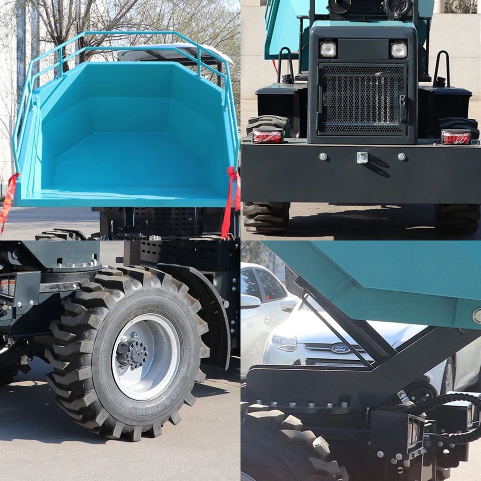four wheel mini dumper